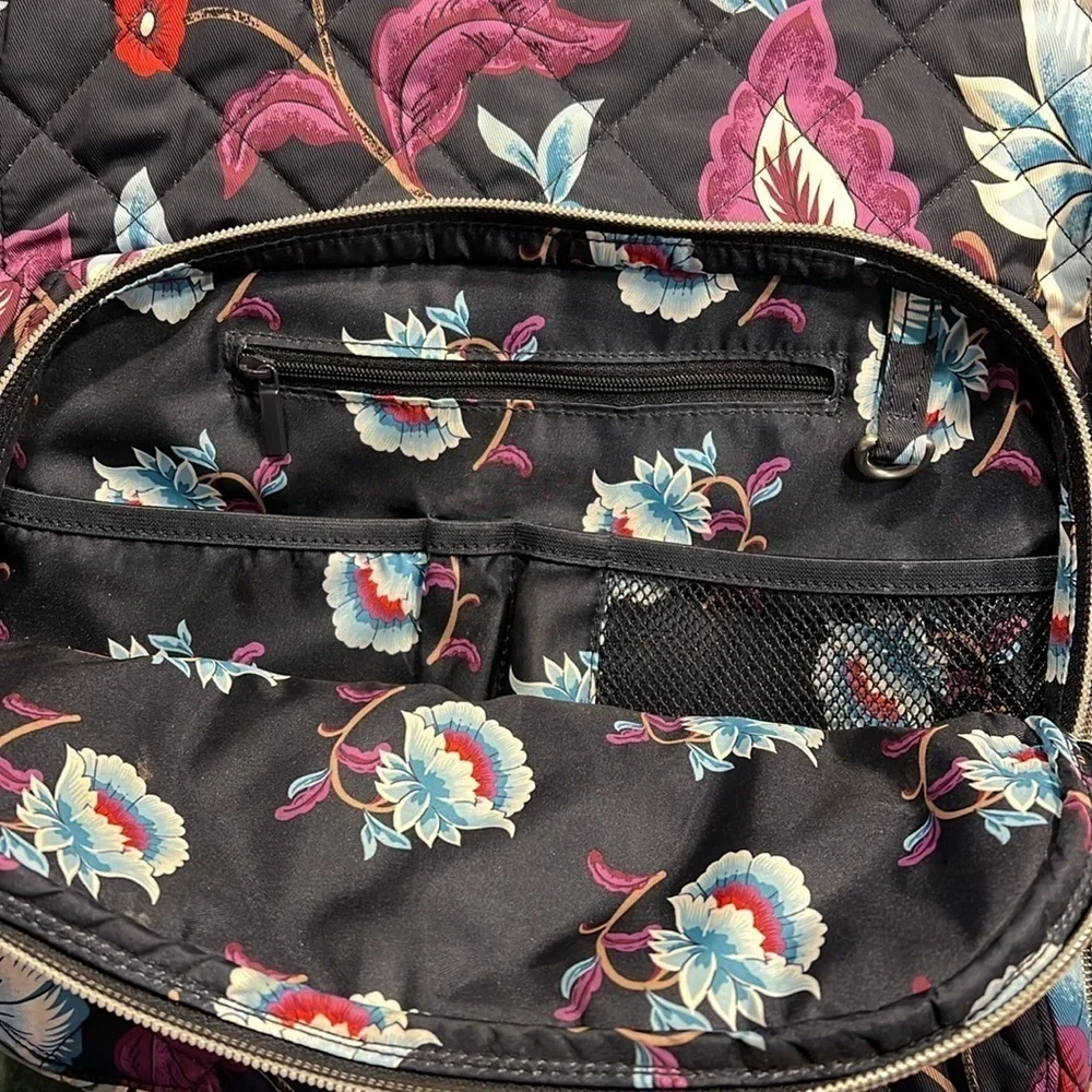 Vera Bradley Mayfair in Bloom Campus Backpack